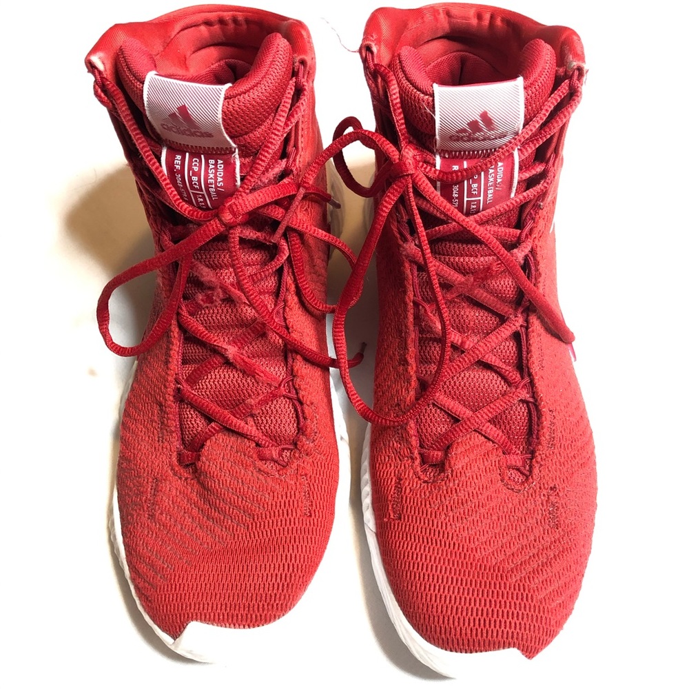 Adidas Pro Bounce 2018 Power Red Basketball Shoes Gem
